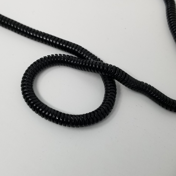 Delill Metal Mesh Crossbody Bag Vintage 80s Color block Stripes Silver Bronze - Picture 5 of 10